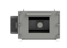 IP55 Outdoor Projector Enclosure Waterproof Protective Case 5000-50000Lm Dual System Temperature Humidity Control