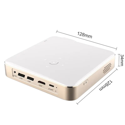 Mini S350 1080P Full HD DLP 4K 3D Projecteurs de cinéma à domicile WIFI Android 9
