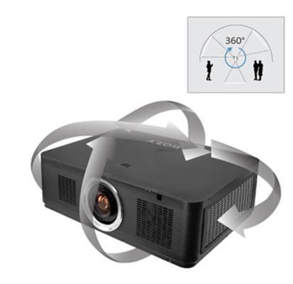 Flyin RL-K1 3D haut WUXGA 3LCD Projecteur de cinéma à domicile extérieur haute luminosité 10000 lumens Prend en charge 4K