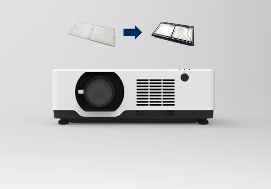 FLYIN 4K Laser 3LCD 7000 Ansi Lumens Projecteur 3840*2160 Équipement de présentation pour les grands espaces extérieurs