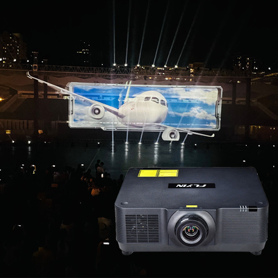 FLYIN WUXGA 3LCD Projecteur extérieur à l'échelle laser FULL HD 3D avec 20000 lumens pour cinémas
