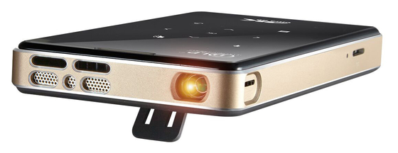 Flyin P09 4K HD Projecteur Portable Android 9.0 16GB ROM Lampade LED pour la maison et l'éducation