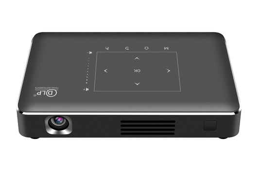 Flyin P10-II Vente à chaud Logo personnalisé Mini 3D 4K 150 lumens DLP 9000mAh Projecteur Android 9.0