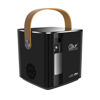 Flyin P12 1080P Max 4K Mini Projecteur 9000mAh Batterie Vidéo extérieure 400 ANSI Lumens Android 9 2GB/16GB DLP Link Projecteur 3D