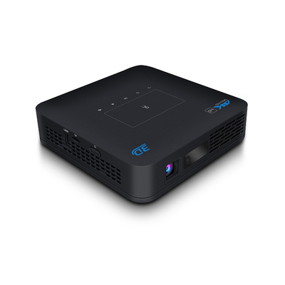 Flyin P15 1080P Full HD DLP Projector Portable WIFI Android 9 IOS Home Theater 4K Auto 3D Stéréo intégré à la batterie 4 heures Focalisation manuelle