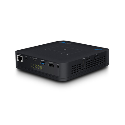 Flyin P15 1080P Full HD DLP Projector Portable WIFI Android 9 IOS Home Theater 4K Auto 3D Stéréo intégré à la batterie 4 heures Focalisation manuelle
