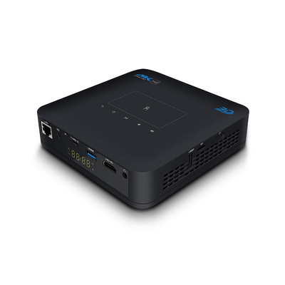 Flyin P15 1080P Full HD DLP Projector Portable WIFI Android 9 IOS Home Theater 4K Auto 3D Stéréo intégré à la batterie 4 heures Focalisation manuelle
