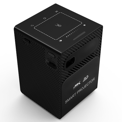 Flyin P18 Free Style Home TheaterSmart Portable DLP LED Mini Pocket Noir Projecteur personnalisable sans fil
