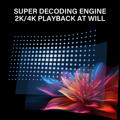 Flyin P50 Home Theater 1080P 4K Projecteur Allwinner H713 Projecteur 800 ANSI Lumens Projecteur TV à domicile