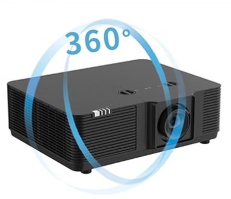 Flyin 5500 lumen Proyecteur laser DLP WUXGA haute résolution 4K Active 3D Présentation 0.8 DMD Puce pour l'imagerie précise Manuel Changement de lentille de mise au point pour une expérience de projection flexible