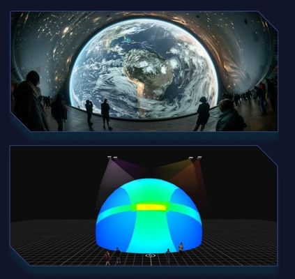 Serveur convergé distribué 4K pour salle immersive Flyin A1 | Équipement de fusion de bords et de projection cartographique 3D pour dôme