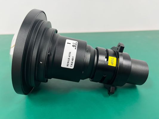 Objectif de projecteur à courte focale 0,48, zoom à mise au point manuelle