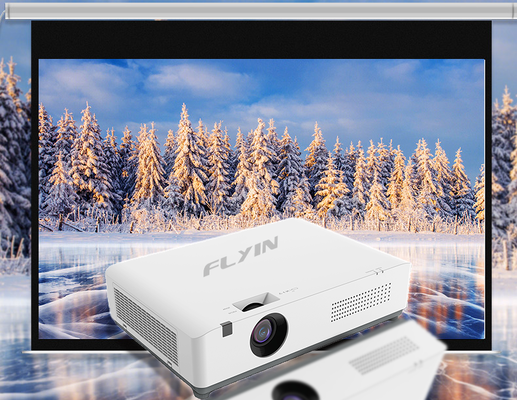 Flyin-C40W+ WXGA 4200 Lumens Projecteur laser 3LCD Android Conférence d'affaires intelligente Projecteur éducatif en classe