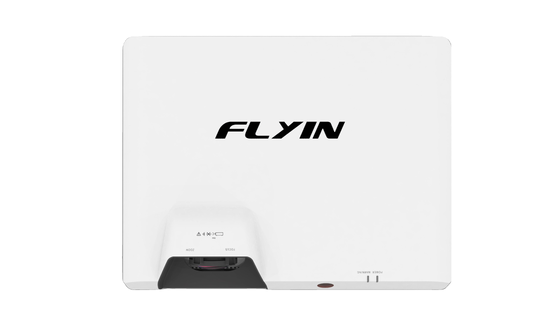 Flyin-E7U 7500 Lumens WUXGA 3LCD Projecteur laser 1.6x Zoom 5000000:1 Contraste 4K pour l'éducation à l'église