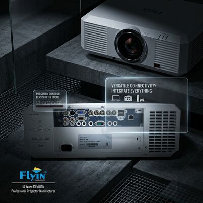 3LCD 10000 lumens Projecteur de cartographie 3D extérieur EL-705U WUXGA 1920x1200 Projection de grand lieu
