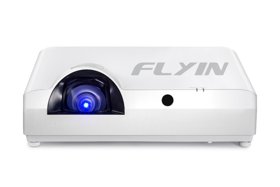 Flyin-C90SW+ 4200 lumens WXGA 3LCD Laser Projecteur à courte portée Android intégré 5000000:1 Contraste pour les entreprises d'éducation