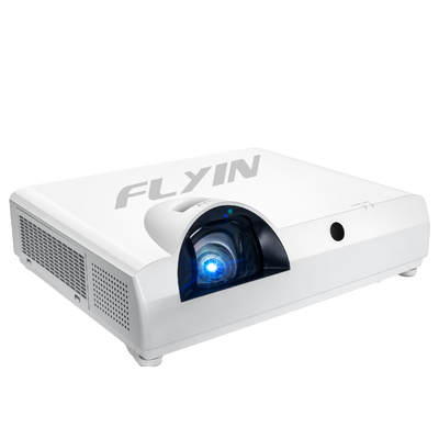 Flyin-C90SW+ 4200 lumens WXGA 3LCD Laser Projecteur à courte portée Android intégré 5000000:1 Contraste pour les entreprises d'éducation