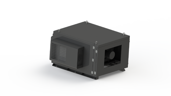 IP55 Outdoor Projector Enclosure Waterproof Protective Case 5000-50000Lm Dual System Temperature Humidity Control