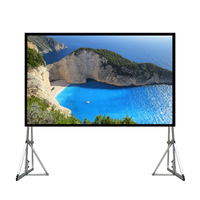 Grand écran pliable de projecteur avec la certification de la FCC ROHS de la CE