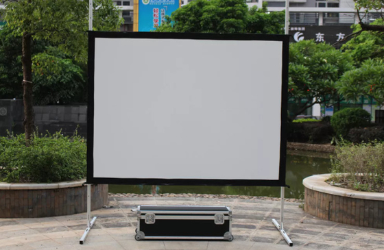 Grand écran pliable de projecteur avec la certification de la FCC ROHS de la CE