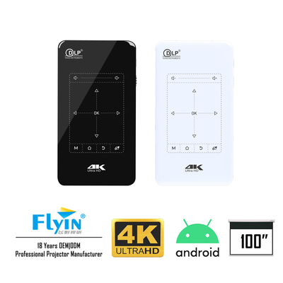 Ultra les projecteurs interactifs mobiles de DLP de HD 4K empochent Home Theater portatif