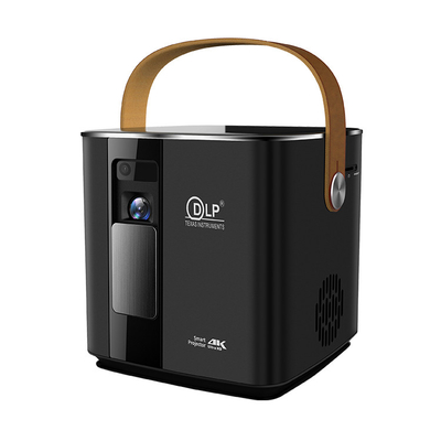 Flyin P12 1080P Max 4K Mini Projecteur 9000mAh Batterie Vidéo extérieure 400 ANSI Lumens Android 9 2GB/16GB DLP Link Projecteur 3D