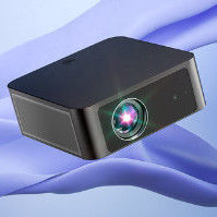 Flyin Y3Pro 800 ANSI Lumens Auto Focus 4K Ultra HD Projecteur LED de cinéma à domicile avec Android 9.0