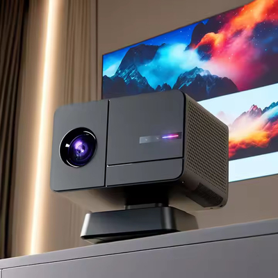 Flyin P50 Home Theater 1080P 4K Projecteur Allwinner H713 Projecteur 800 ANSI Lumens Projecteur TV à domicile