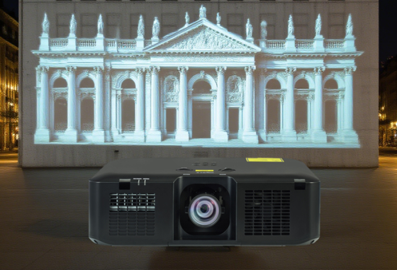 Projecteur laser d'extérieur 3LCD Flyin M9U WUXGA 9000ANSI Lumens pour grands espaces, ingénierie, salles de classe et salles de réunion