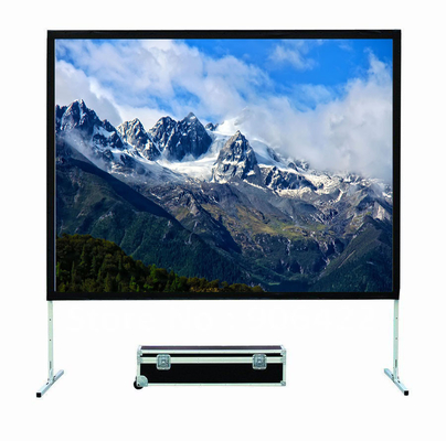 Écran pliable Front Rear Fast Folding de projecteur pliant de PVC