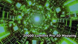 Projecteur laser de cartographie 3D ultime de 20 000 lumens