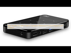 4K noir Mini Portable Projector Dustproof Waterproof Android traçant le projecteur de DLP
